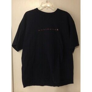 Portland Oregon Dark Blue XL T-shirt